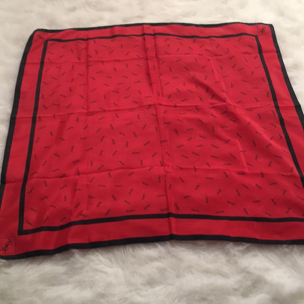 YSL  silk scarve